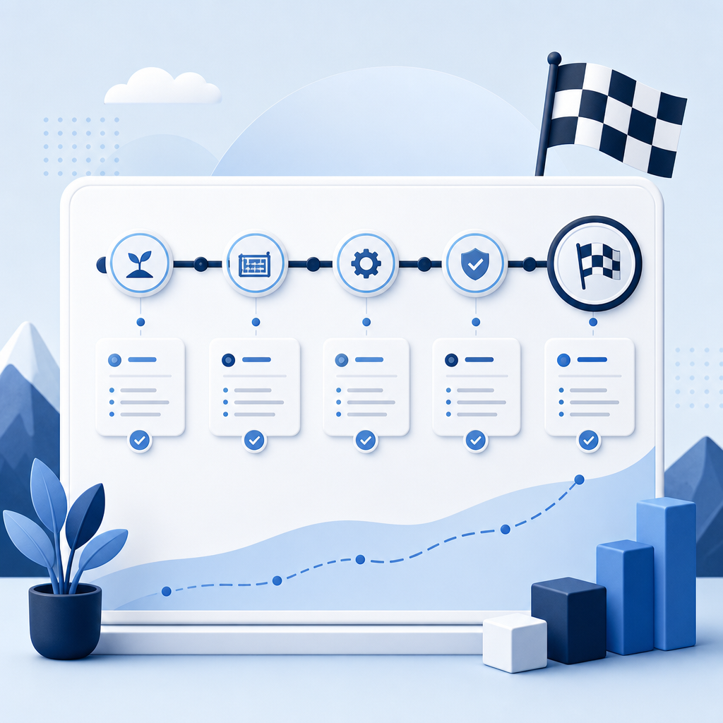 Fixed-scope project delivery with clear milestones